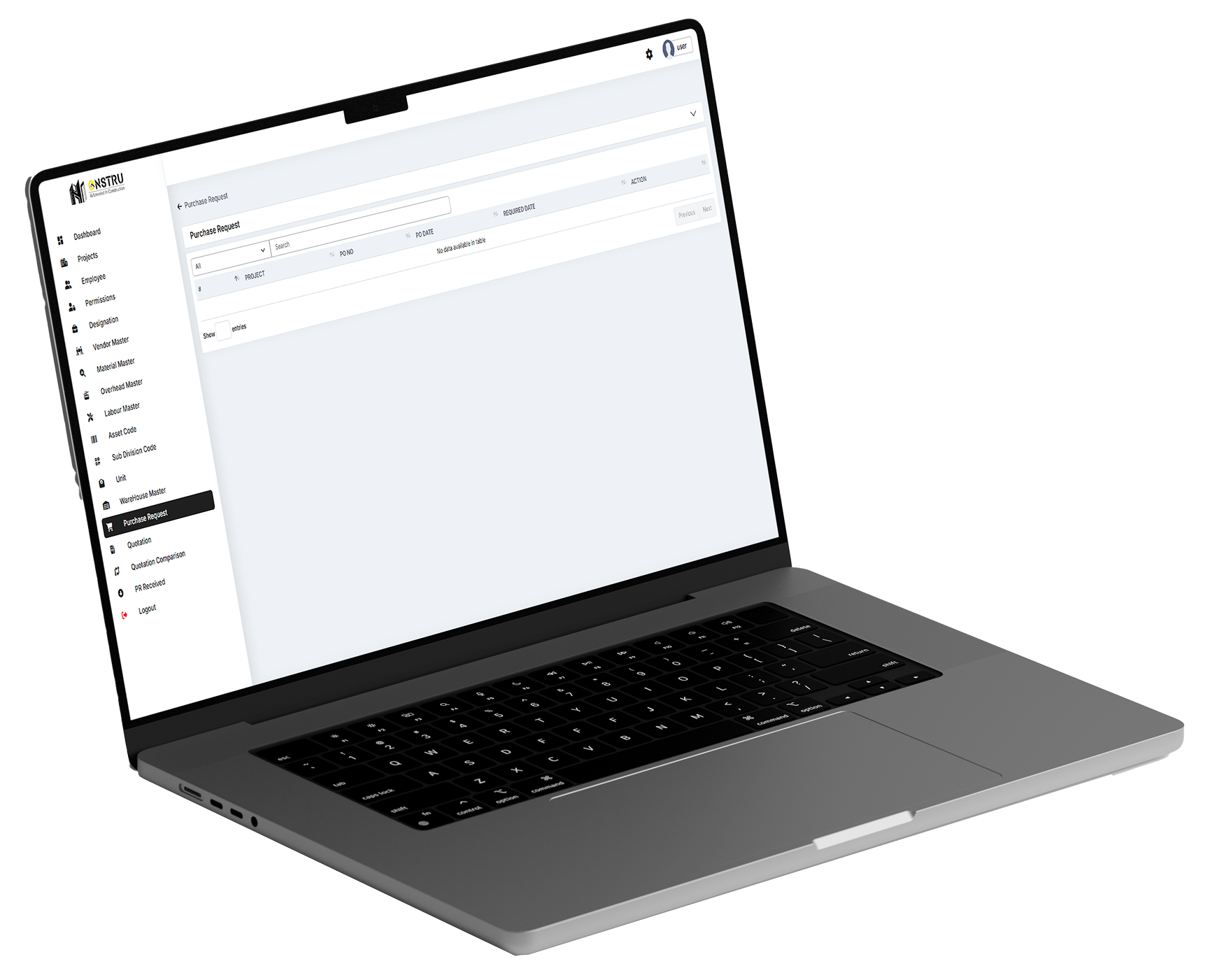 Onstru Materials & Inventory Management
